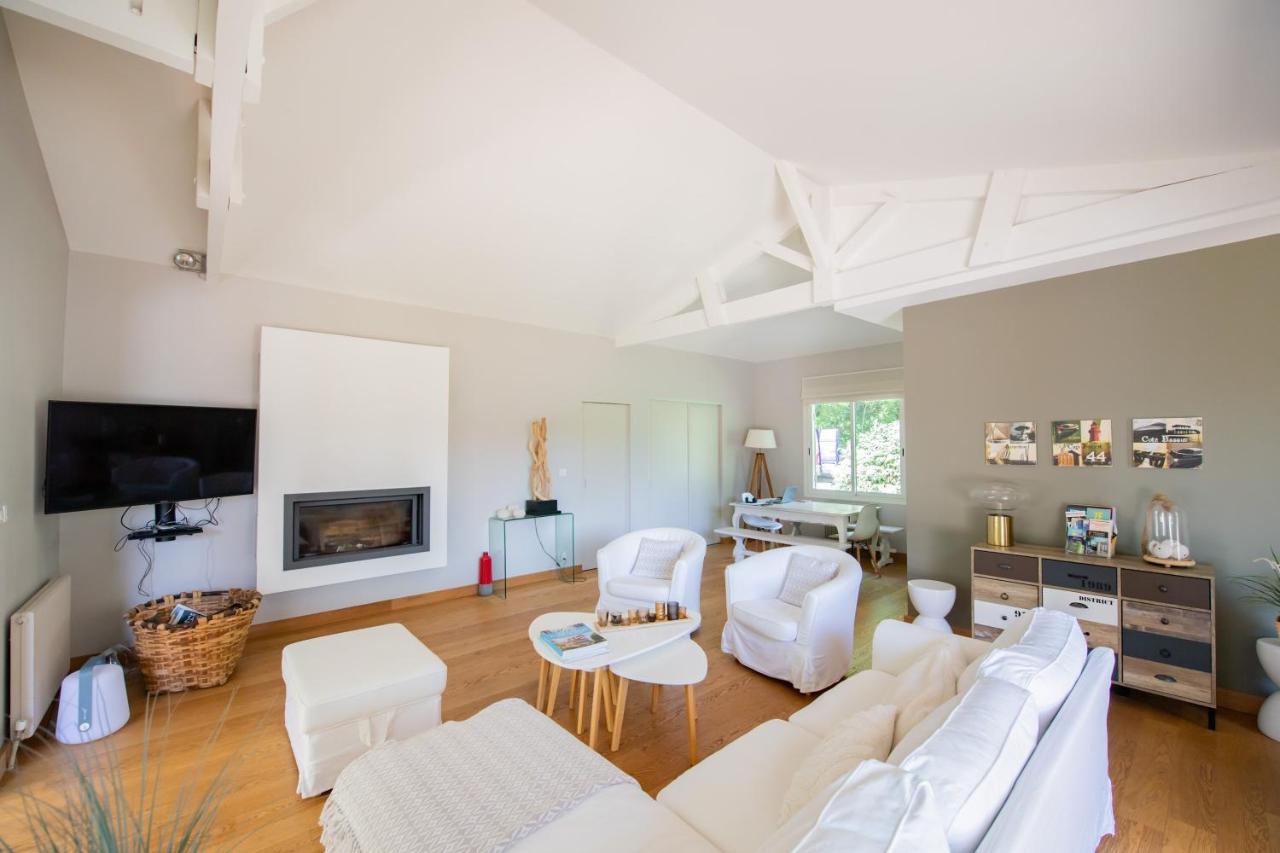 Villa Spacieuse A Arcachon, Proche Plages, Jardin Luaran gambar